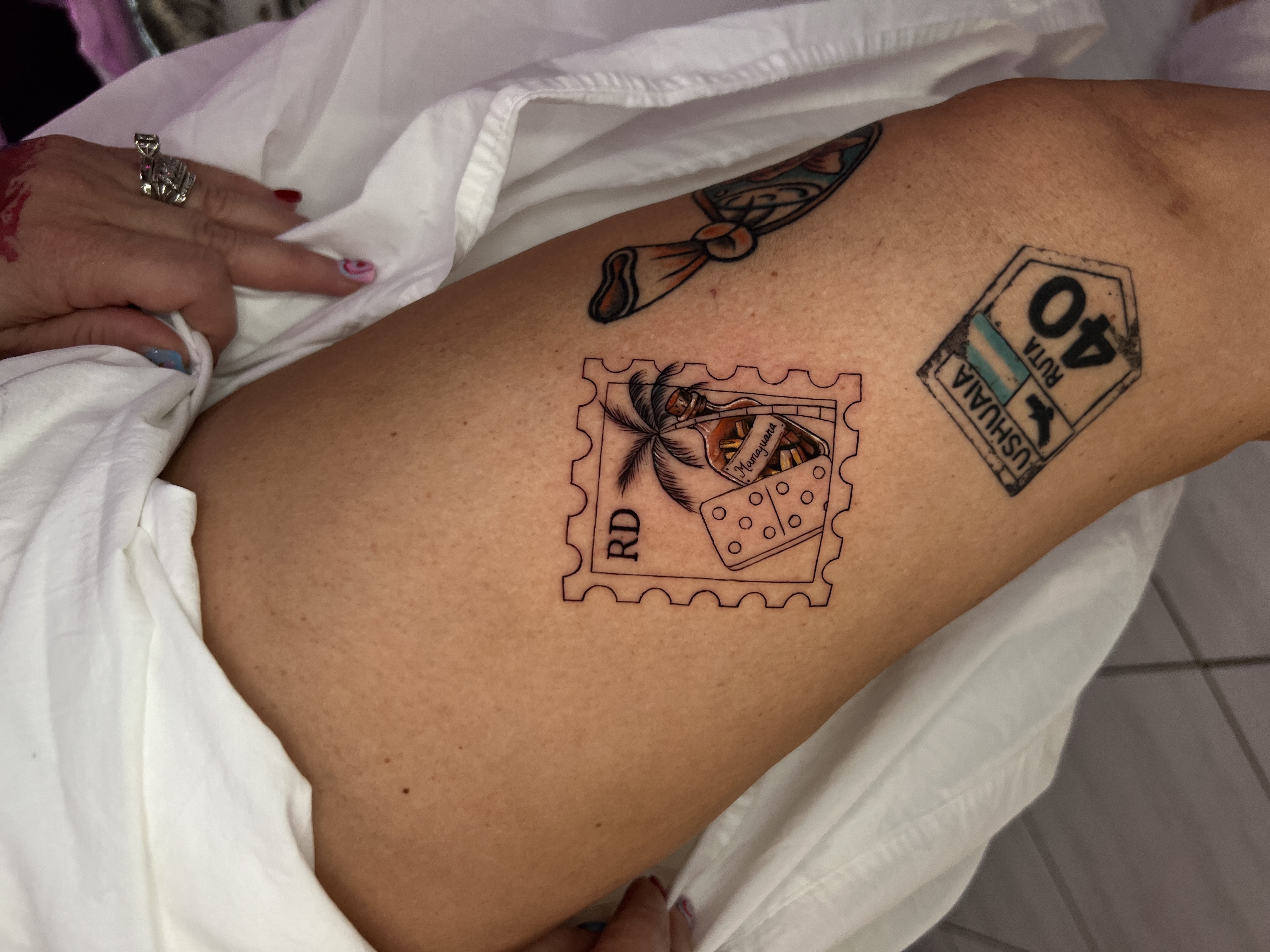 Manajuana tattoo - Tatuaje en Punta Cana